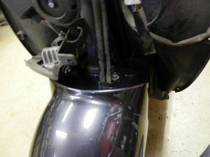 4スト ビーノ 新品フロントフェンダー