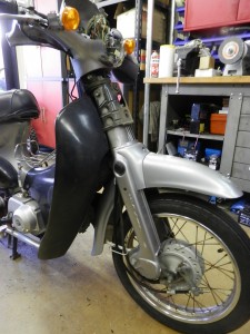 リトルカブ 新品フロントブレーキワイヤー