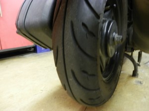 アドレスV125G リヤタイヤ