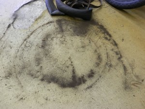 スーパーカブ90 Fタイヤ交換