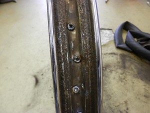 スーパーカブ90 Fホイール