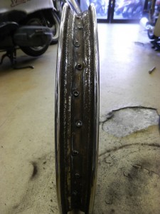 スーパーカブ90 Fホイール