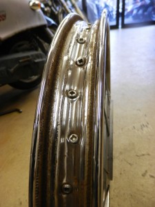 スーパーカブ90 Fホイール