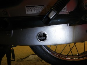 スーパーカブ90 チェーン調整