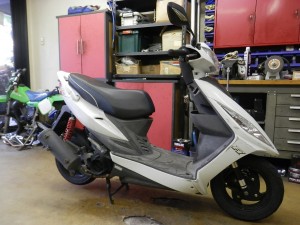 スターターでエンジンがかからない KYMCO