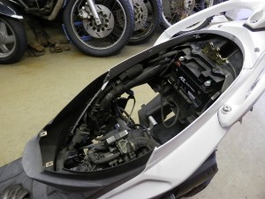 スターターでエンジンがかからない KYMCO