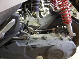 スターターでエンジンがかからない KYMCO