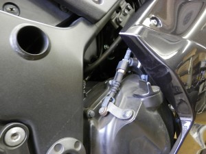 NINJA250R クラッチケーブル切れ (9)