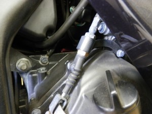 NINJA250R クラッチケーブル切れ (10)