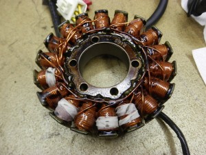 MF08っステーターコイル交換 (13)