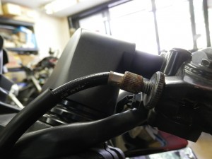 NINJA250R クラッチケーブル切れ (4)