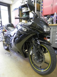 NINJA250R クラッチケーブル切れ (28)